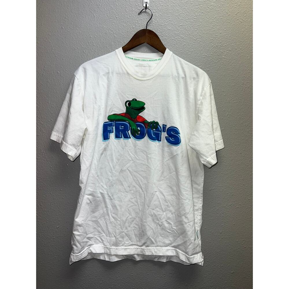 Vintage Senor Frogs Shirt Carlos N Charlies Playa Del Carmen Tee White Medium
